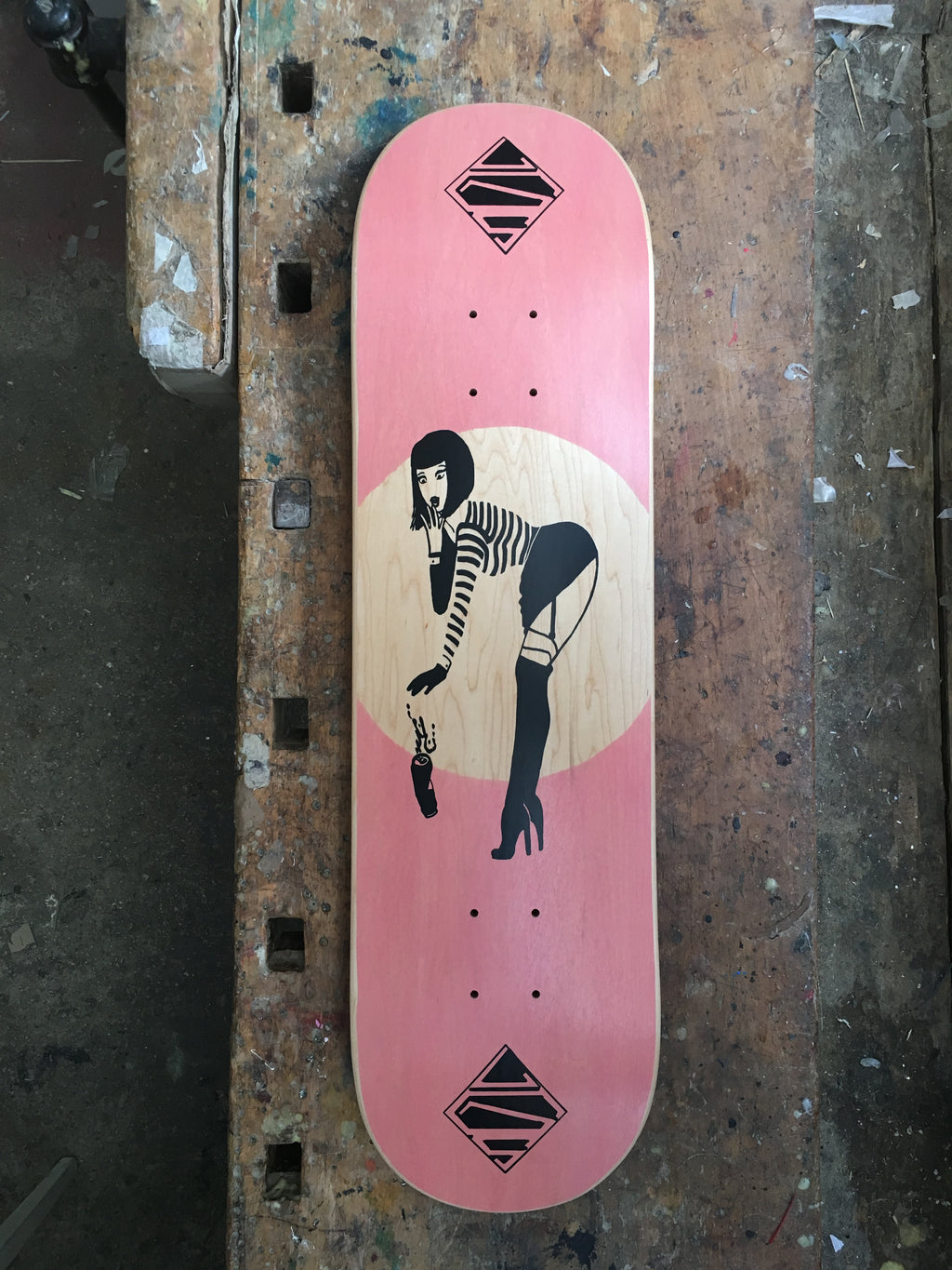LGS Skateboard "Bitchies" 8.3''