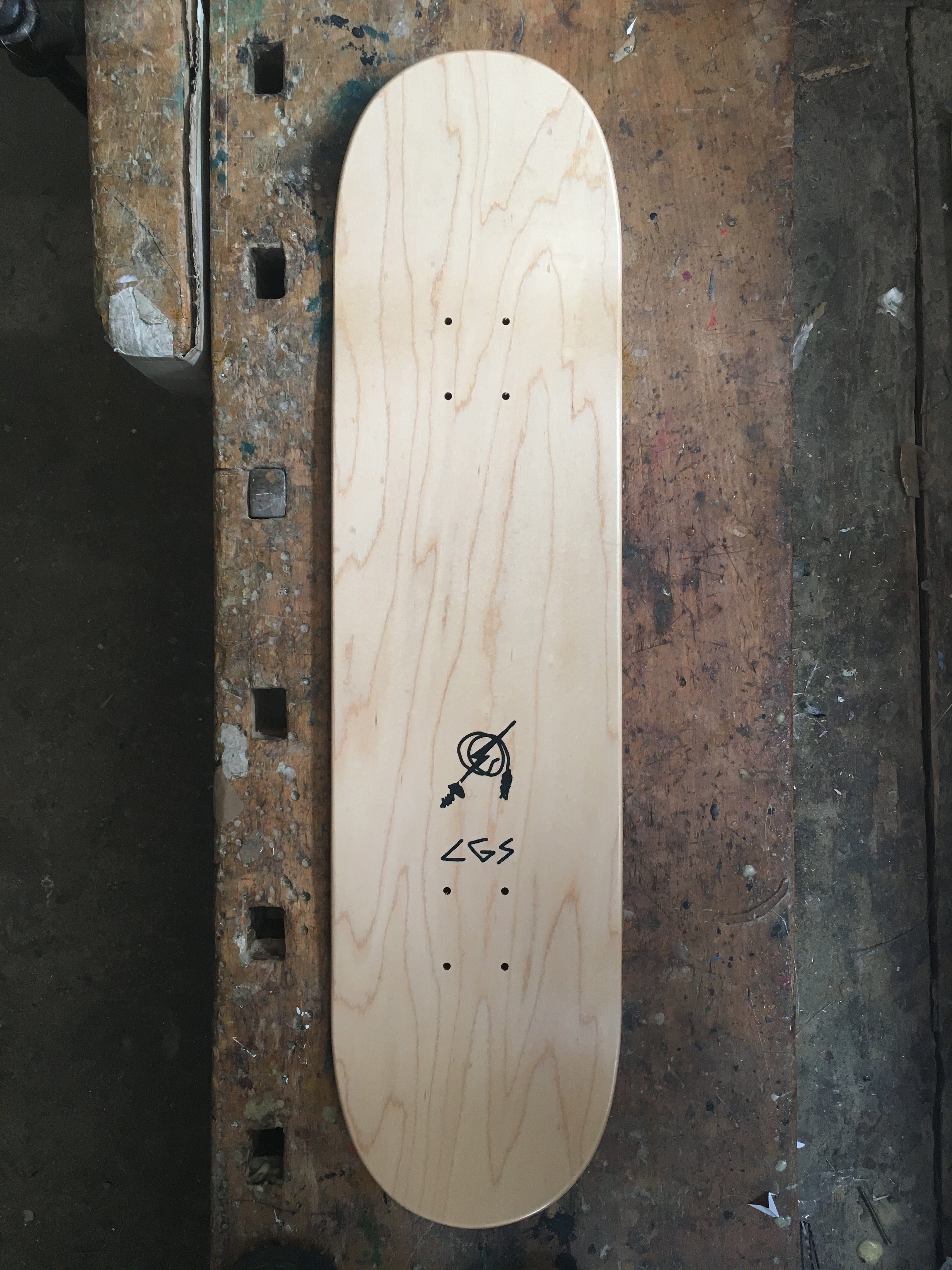 LGS Skateboard "Catwoman" 8.11''